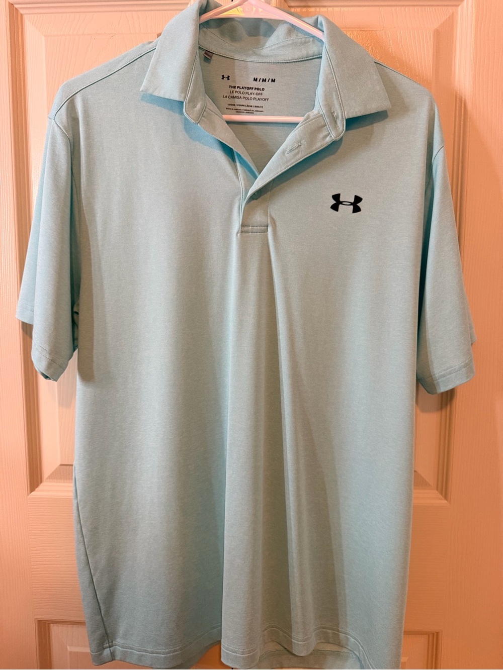 Under Armour Men’s Light Blue Polo Shirt